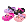 Children's EVA Slippers Girls Shoes Bottom of Tire Shoes with Cartoon Rabbit Decoration