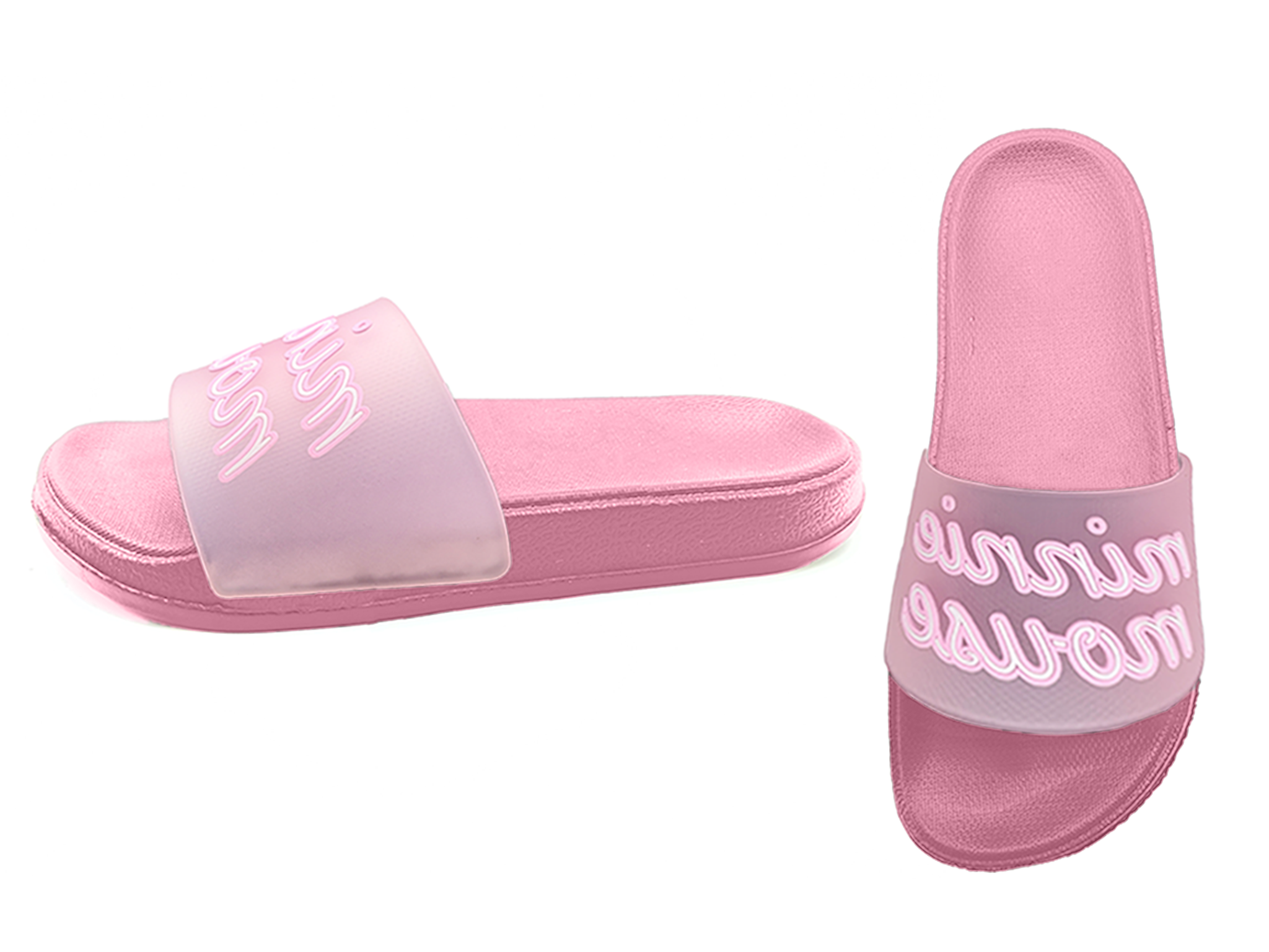 Women's EVA Shoes Two Tone Letter Decoration Fashion Slippers