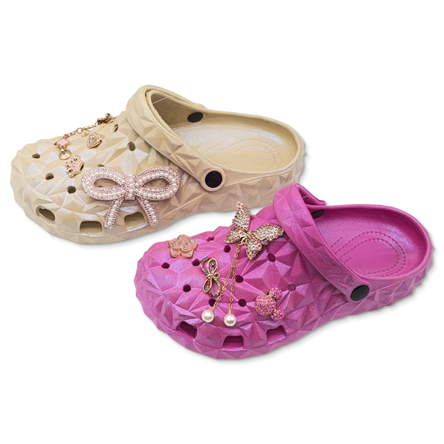 Kids EVA Beach Slippers Sandals Men And Women Soft Sole Shoes Summer Outdoor With Shoe Upper Decoration