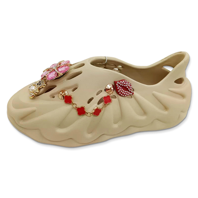 Women's EVA Closed Toe Shoes Outdoor Beach Wading Hole Shoes Slippers Solid Color with Shoe Upper Accessories