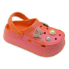 Kid‘s EVA Garden Shoes with Thick Bottom Outdoor Soft Beach Shoes for Girls Children Sandals