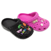 Women’s EVA Garden Shoe Candy Color Fashion Girl Slippers With Shoe Upper Decoration