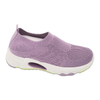 Women Shoes Casual Sneakers Flying Knitting Upper PVC Injection Shoes Solid Color