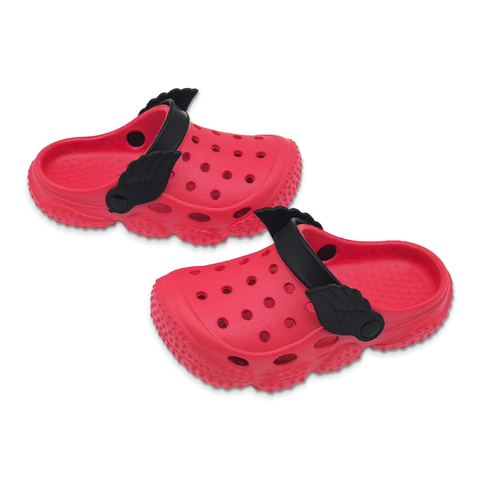 Kid's EVA Fashion Sandal Cute Beach Garden Shoes Solid Color Little Devil Wings Garden Shoes