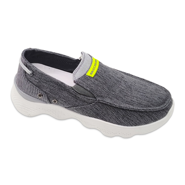 Simple Mature Style Gentleman Retro Flying Knitting Mens Loafer Shoes Casual