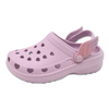 Women's EVA Summer Sandals Heart Shoe Hole Girls Cute Garden Shoes Outdoor Shoelaces with Gradient Colored Wings