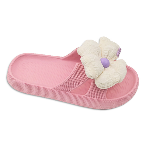 Kids EVA Slippers Cute Flower Accessories Slippers Solid Color Home Classic For Children