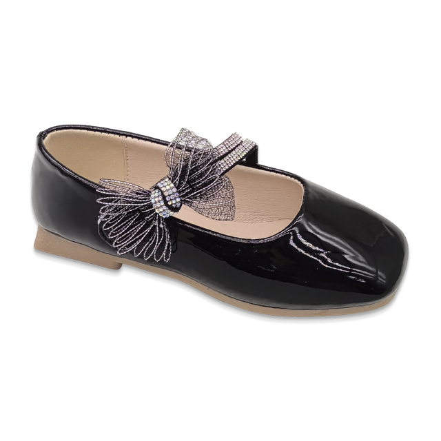 Princess Leather Shoes for Girls with Bowknot Ballet Princess Shoes Walking Children's Shoes