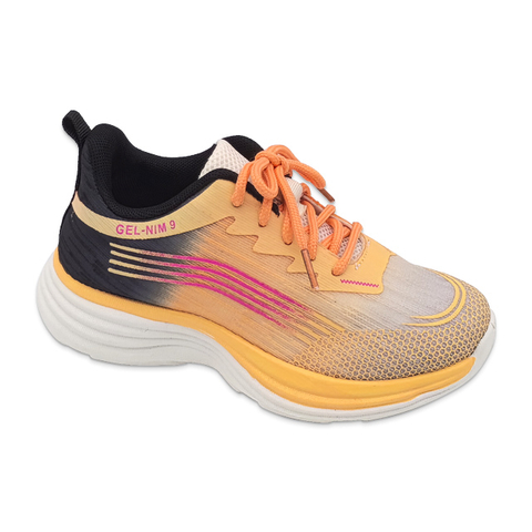Children's Knitted Sneakers Fashion Gradient Color Sports Shoes
