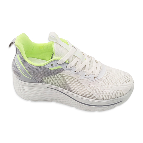 Women Injection Shoes Knitted Outdoor Breathable Gradient Shoes Casual Sports Thick Soled Shoes