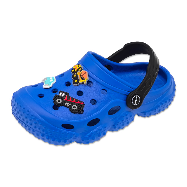 Children's EVA Slippers Bottom of Tire Shoes with Car Decoration