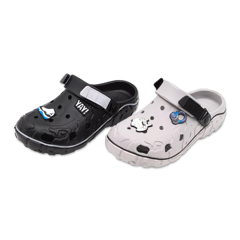 Kid's EVA Garden Shoes with Shoe Upper Decoration Slippers for Boys