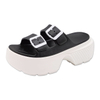 EVA Fashion Sandals Double Buckle Soft Cloud Ladies Shoes Sandalias Platform Sandals