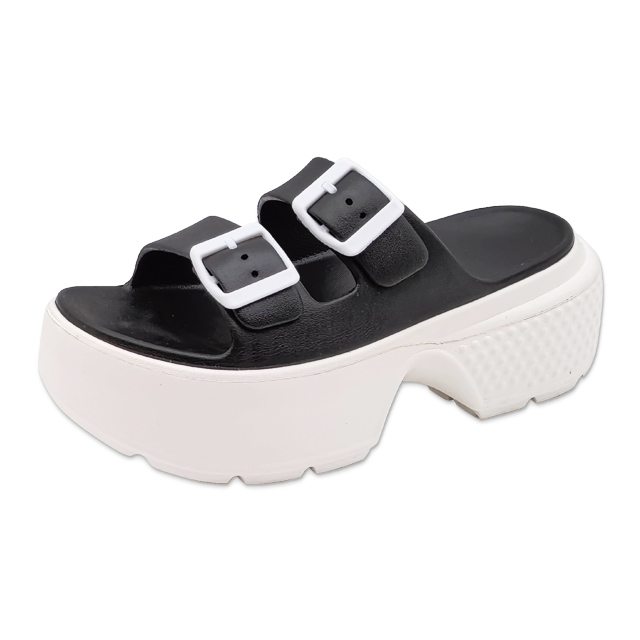 EVA Fashion Sandals Double Buckle Soft Cloud Ladies Shoes Sandalias Platform Sandals