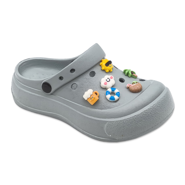Kid's EVA Classic Thick Soled Round Toe Shoes Garden Shoes With Resin Beach Style Decoration