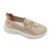 Women's Sneakers Breathable Mesh Flats Summer Lace Up Style Walking Casual Shoes
