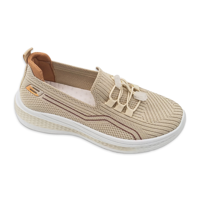Women's Sneakers Breathable Mesh Flats Summer Lace Up Style Walking Casual Shoes