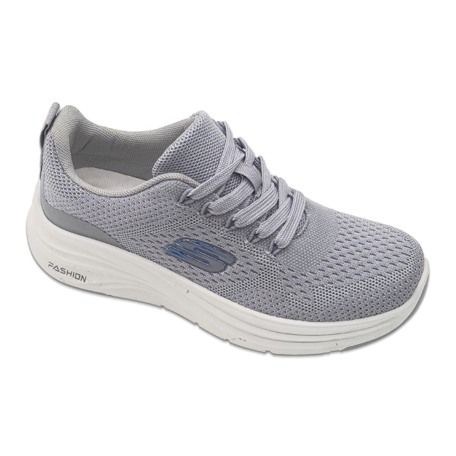 Women Shoes Casual Sneakers Mesh Fabric Upper PVC Injection Shoes Solid Color