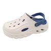 Men's EVA Beach Sandals Outdoor Shoes with Platform Style soft-soled Summer Two-tone Garden Shoes
