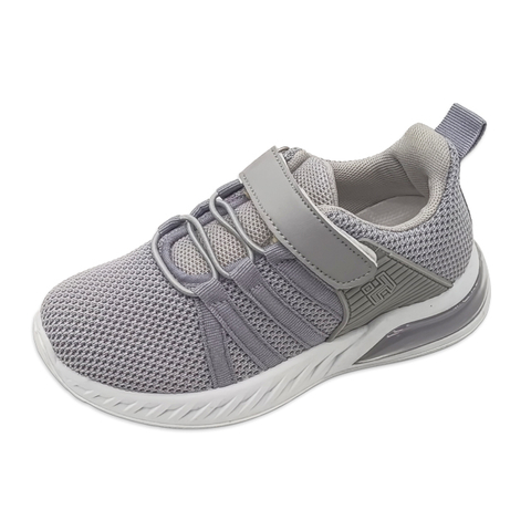 Injection Shoes for Kids Knitted Outdoor Mesh Sports Soft Sole Running Shoes Casual Solid Color