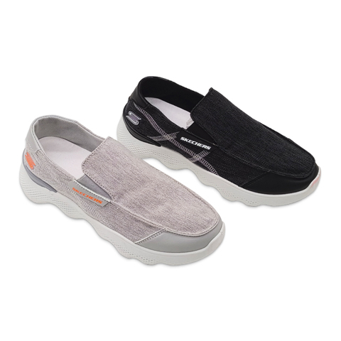 Flying Knitting Soft Sole Mens Loafer Shoes Casual Simple Mature Style Gentleman Retro
