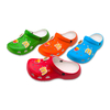 EVA Shoes Breathable Beach Garden Shoes for Men And Women Solid Color with Hamburger And French Fries Accessories