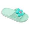 Kids EVA Slippers Cute Blue Little Flower Accessories Slippers Solid Color Home Classic For Children