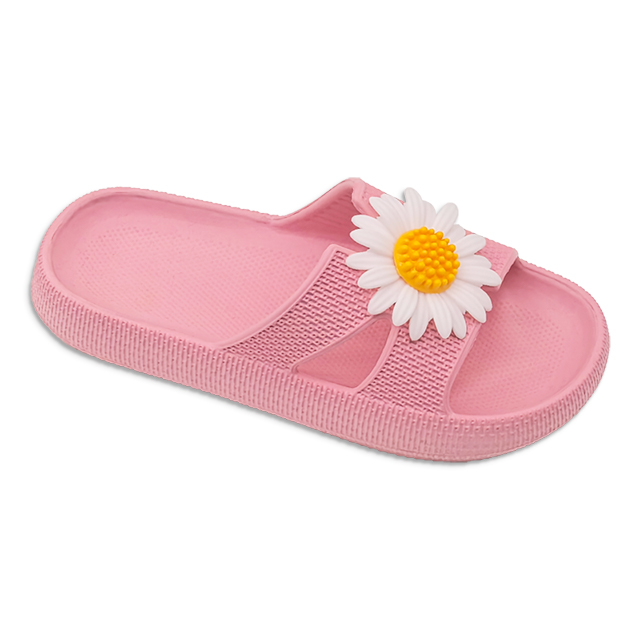 Kids EVA Slippers Cute Daisy Accessories Slippers Solid Color Home Classic For Children