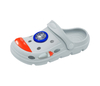 Children's EVA Shoes Solid Color Waterproof Space Rocket Decoration Slippers