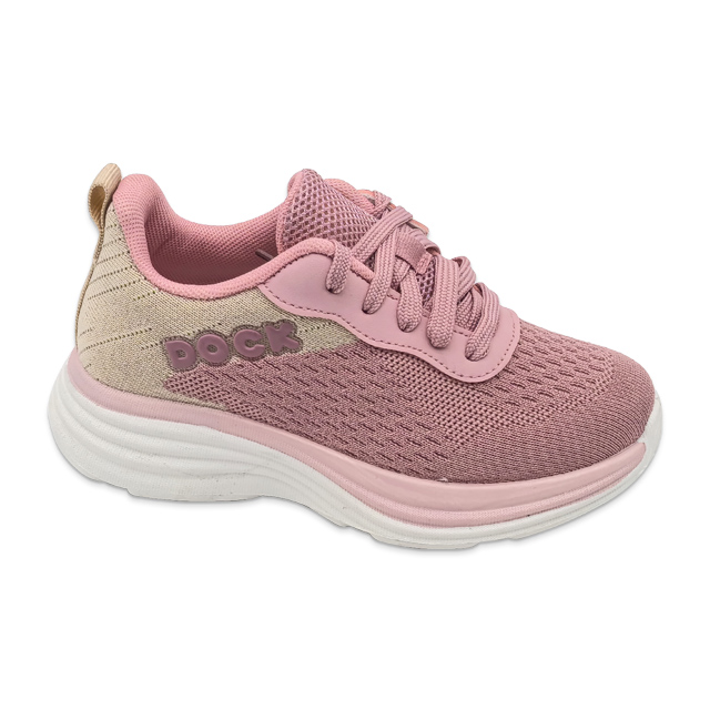 Children's Knitted Sneakers Solid Color Casual Sports Shoes