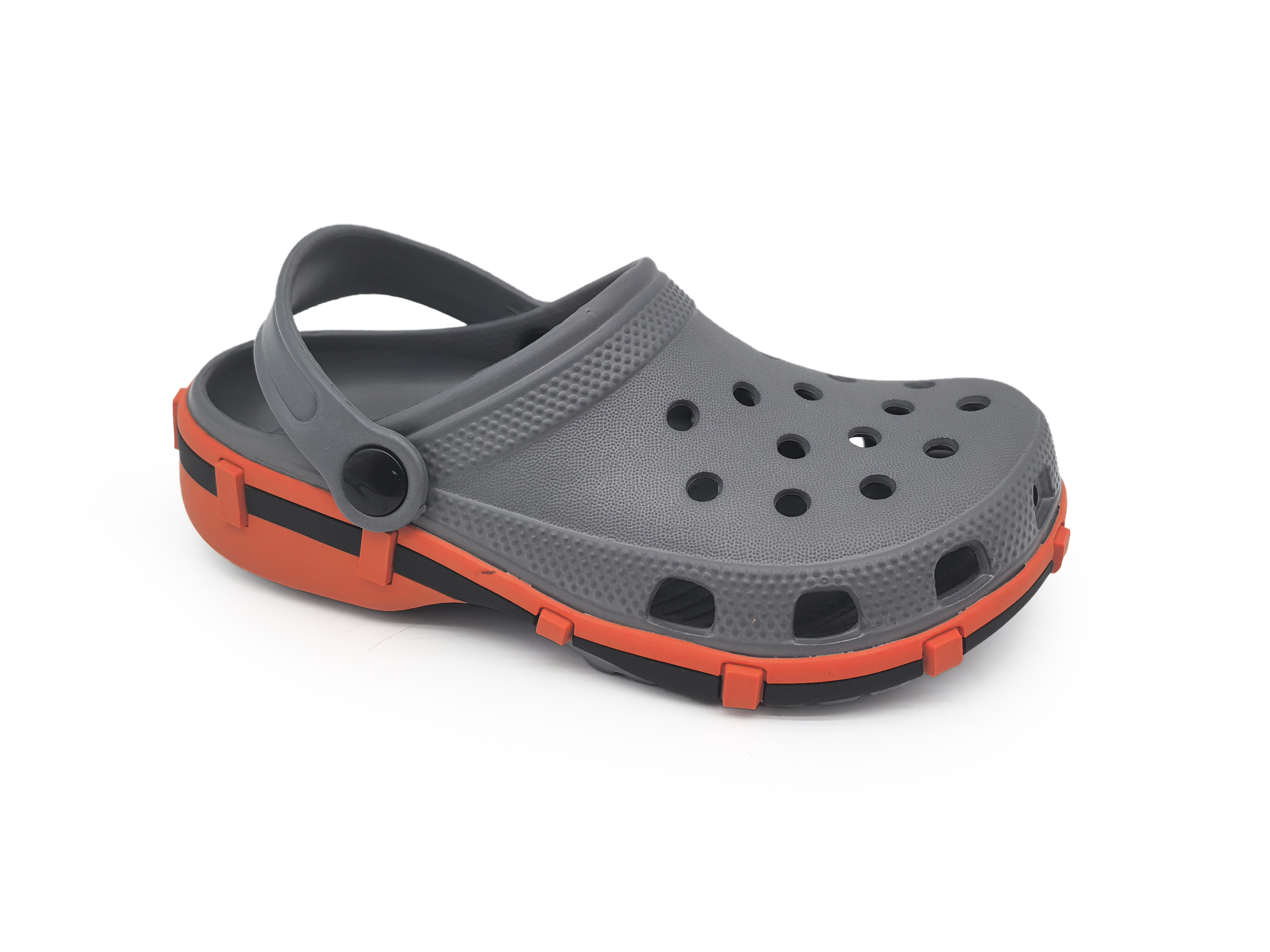Children's EVA Solid & Color-Block Waterproof Clog Slippers