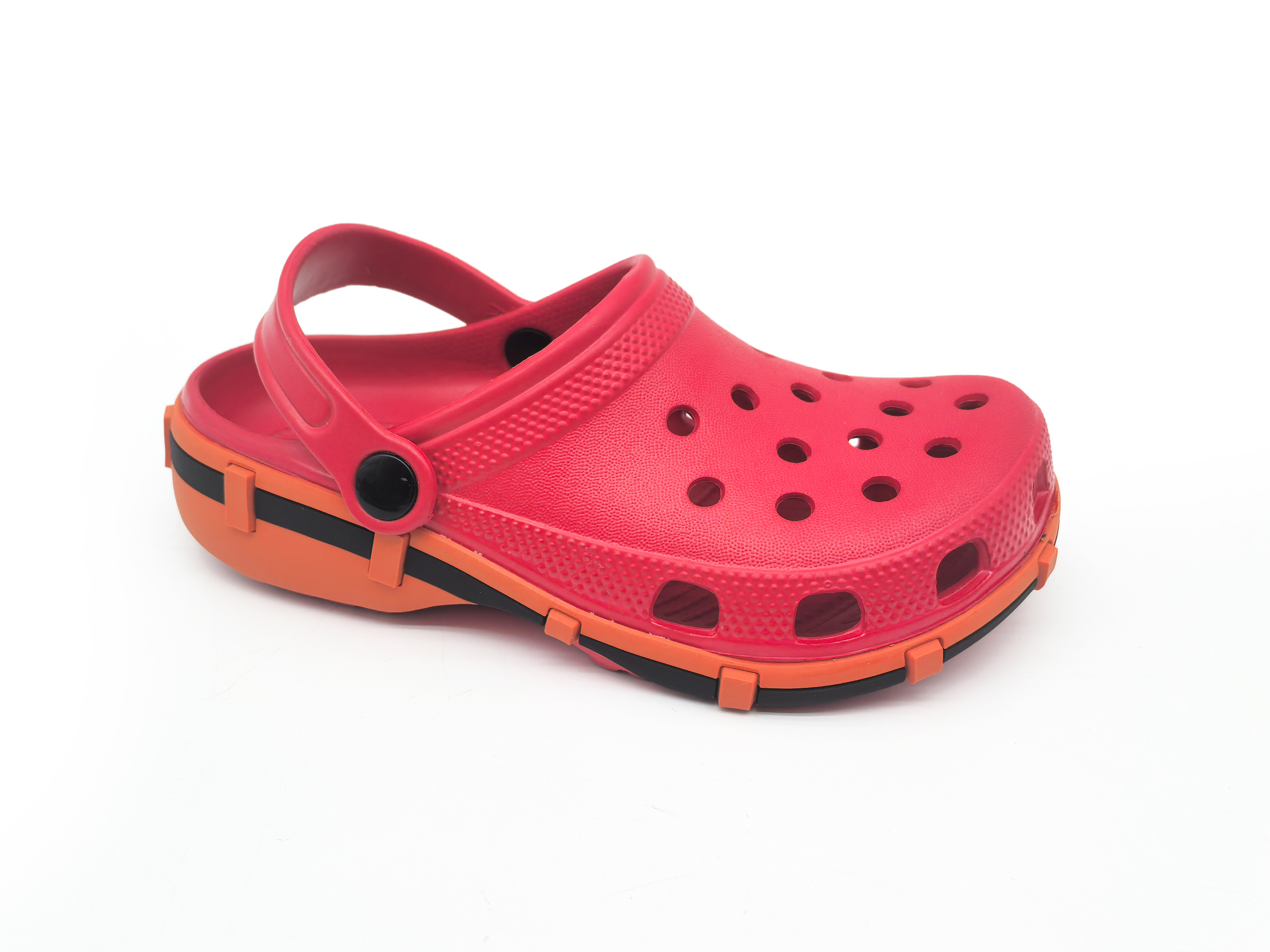 Children's EVA Solid & Color-Block Waterproof Clog Slippers