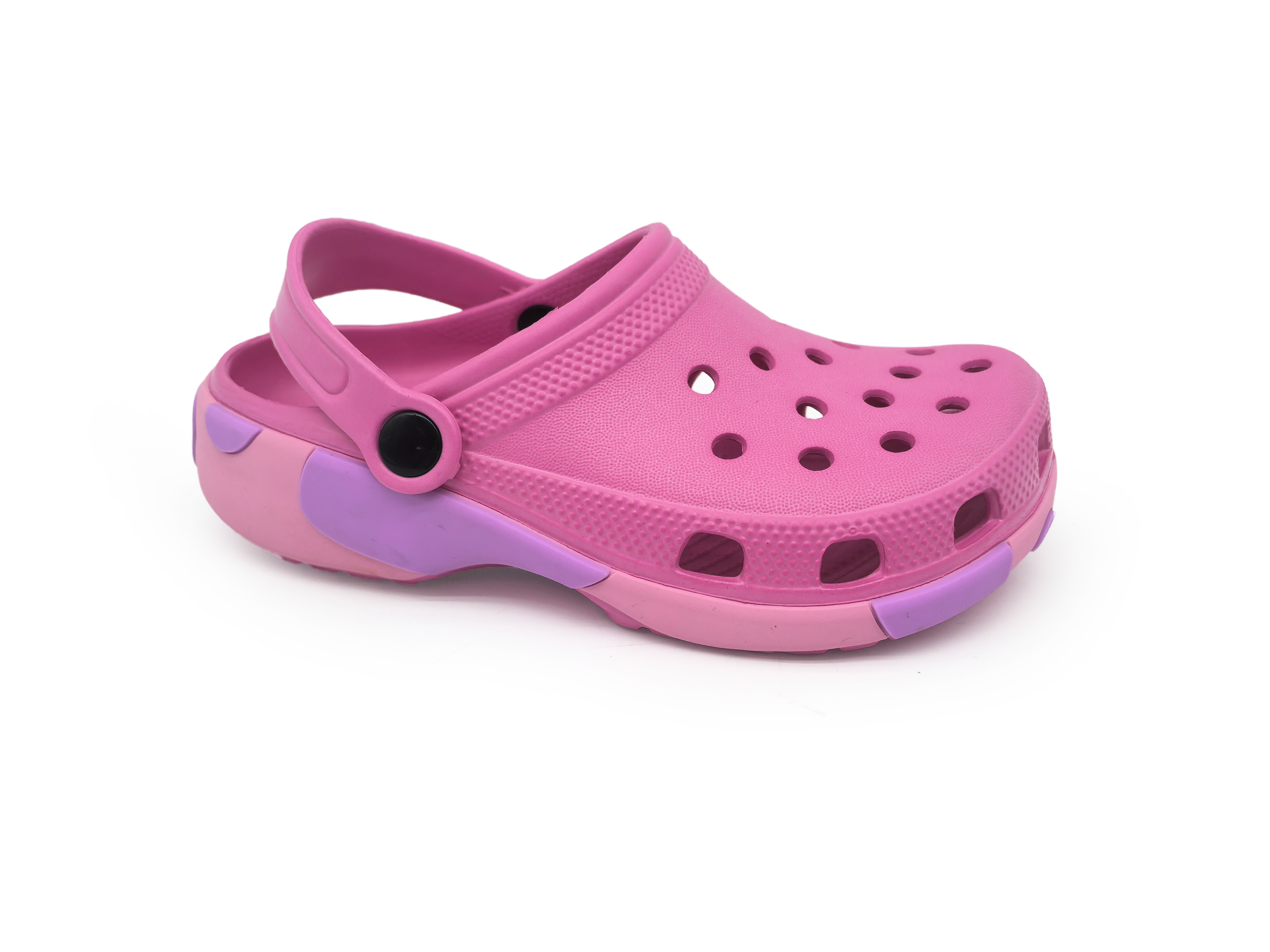 Children's EVA Solid & Color-Block Waterproof Clog Slippers