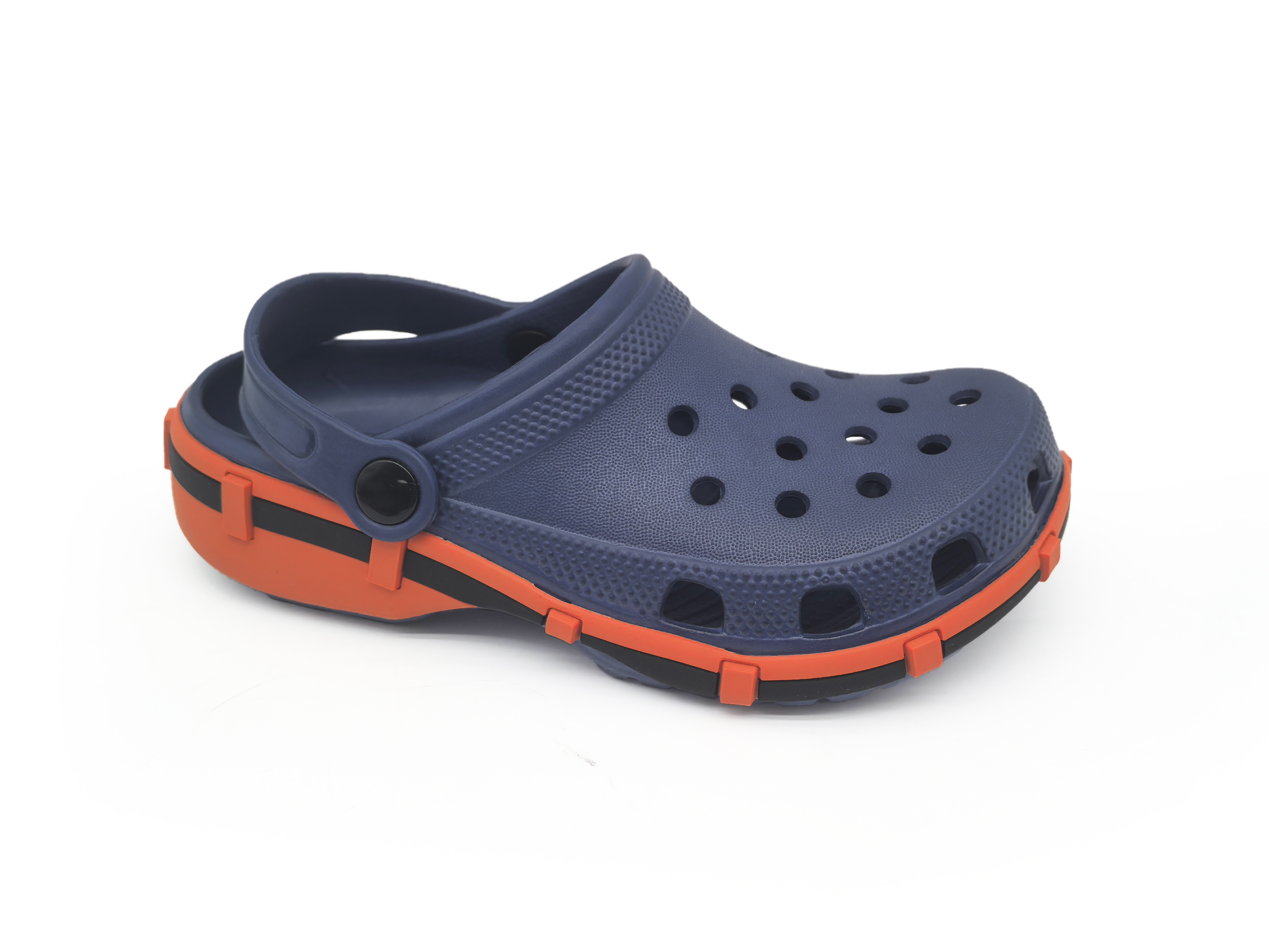 Children's EVA Solid & Color-Block Waterproof Clog Slippers