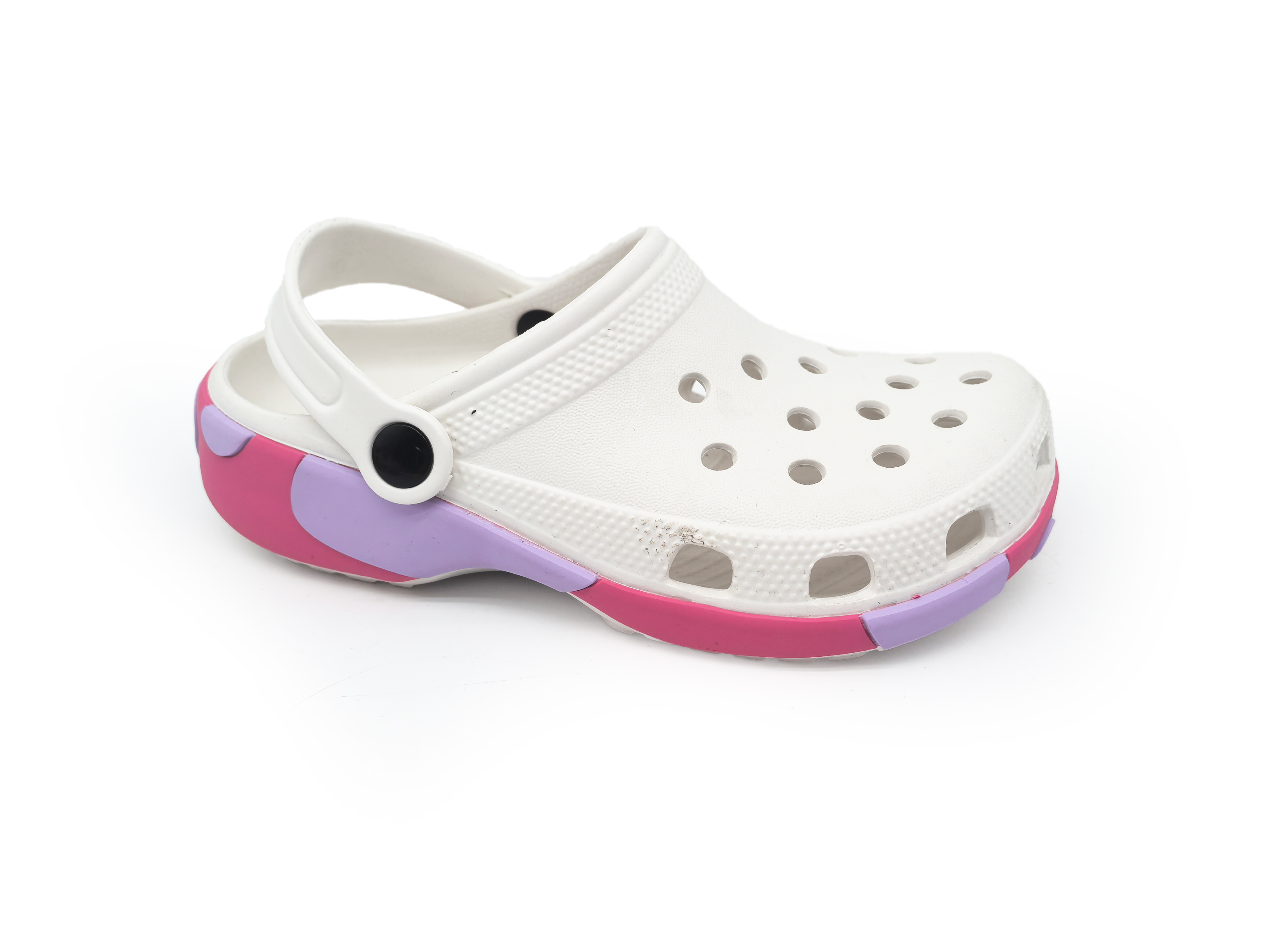Children's EVA Solid & Color-Block Waterproof Clog Slippers
