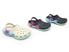 Children's EVA Solid Color Waterproof Cartoon Starfish & Shell Clog Slippers