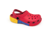 Children's EVA Solid Color-Block Waterproof Clog Slippers