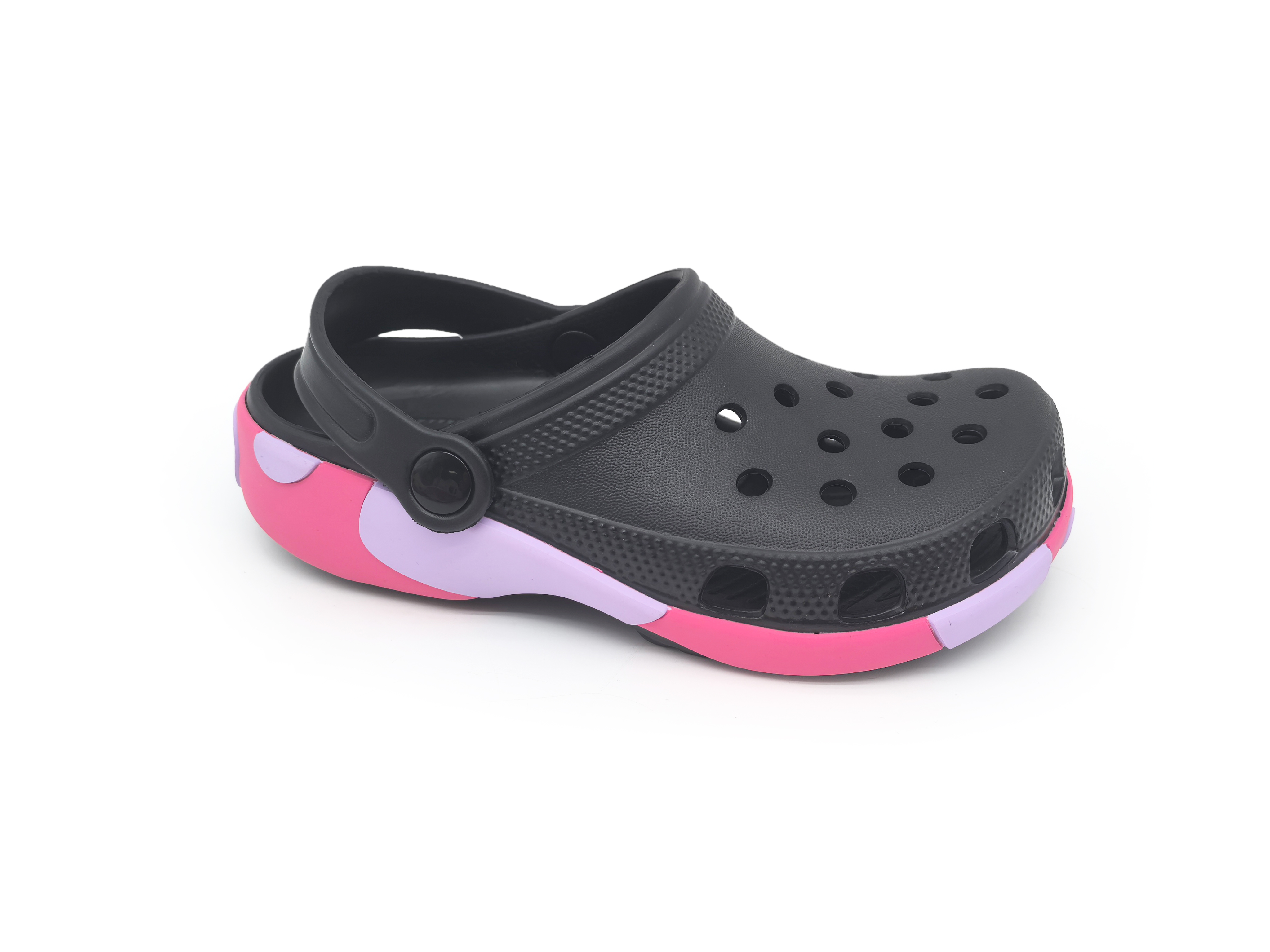 Children's EVA Solid & Color-Block Waterproof Clog Slippers