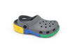 Children's EVA Solid Color-Block Waterproof Clog Slippers
